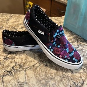 Flowered vans